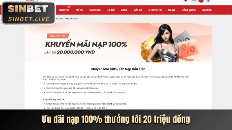 Truy cập link vào AE388 chính thức trên Android